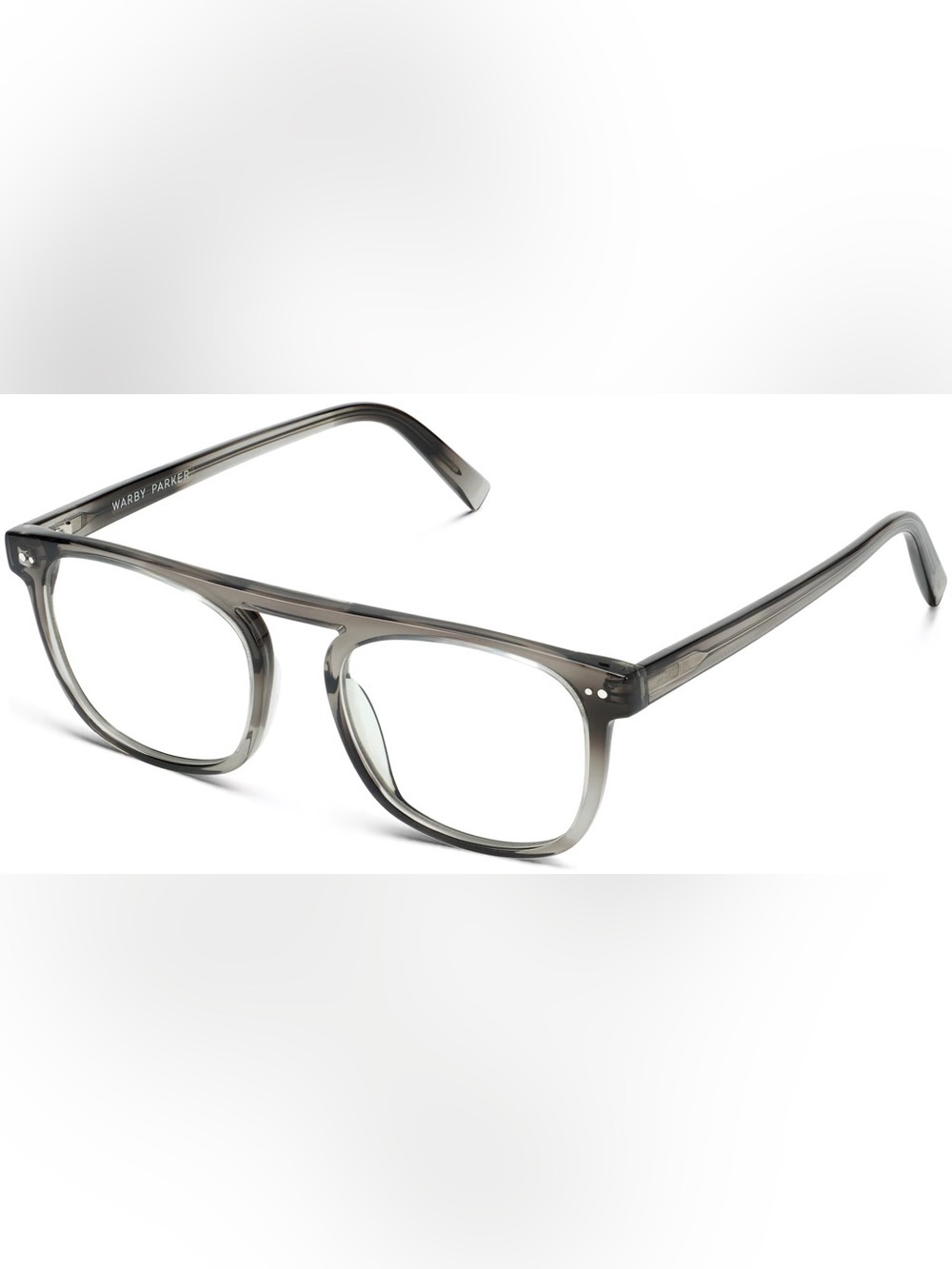 Warby Parker Prescription Keating Glasses in Ink Wash Grey - Picture 6 of 7